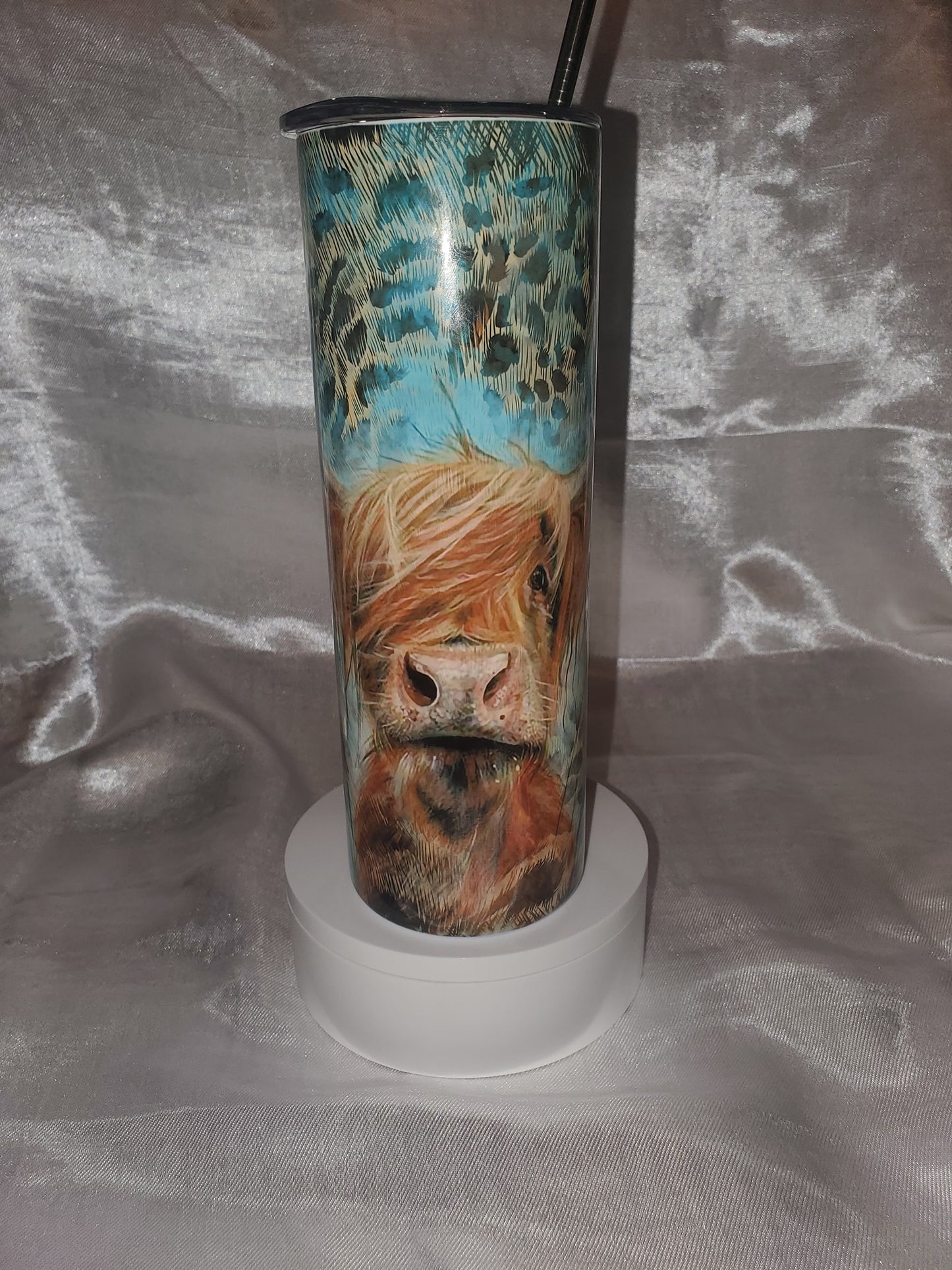 Shaggy Cow Tumbler