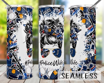 Police Wife Tumbler